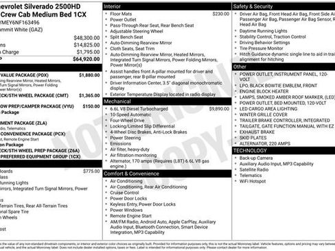 Used 2022 Chevrolet Silverado 2500 Custom w/ Custom Value Package image 34