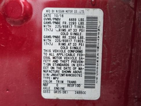 Used 2017 Nissan Rogue SV image 22