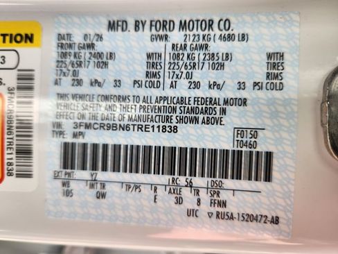 New 2026 Ford Bronco Sport Big Bend AWD/4WD image 22