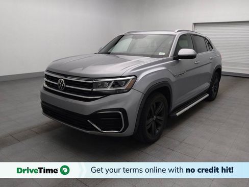 Used 2021 Volkswagen Atlas Cross Sport SE w/ Panoramic Sunroof Package FWD image 1
