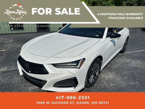Used 2024 Acura TLX SH-AWD w/ A-SPEC Pkg image 1