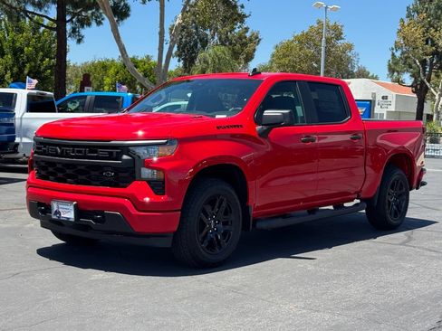 New 2026 Chevrolet Silverado 1500 Custom w/ Turbomax Blackout Package RWD image 3