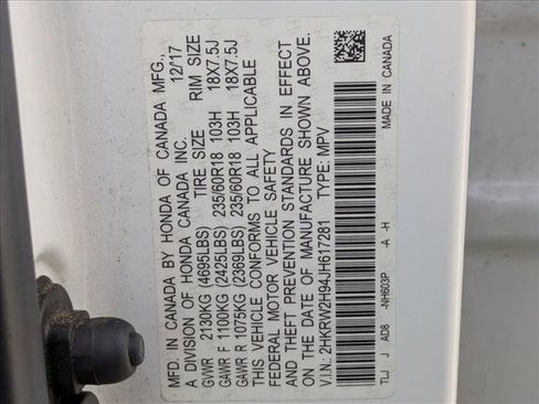 Used 2018 Honda CR-V Touring image 16