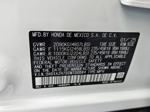 Certified 2025 Acura ADX A-Spec AWD/4WD image 10
