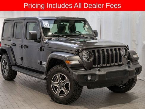 Used 2020 Jeep Wrangler Unlimited Sport S AWD/4WD image 1