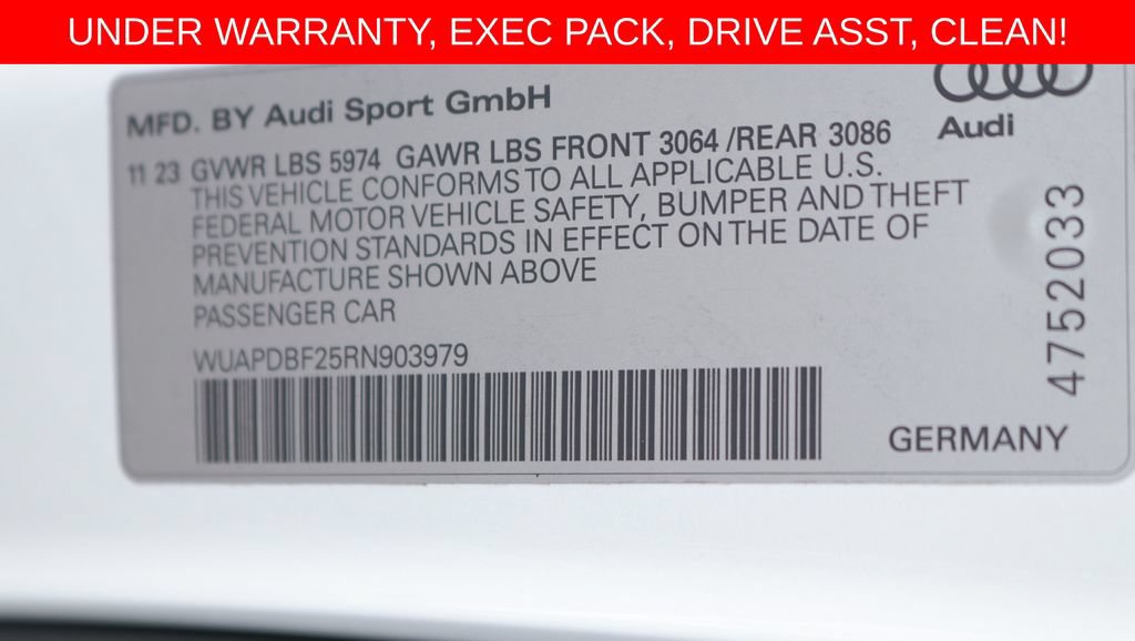 Used 2024 Audi RS 7 Performance w/ Executive Package AWD/4WD image 27
