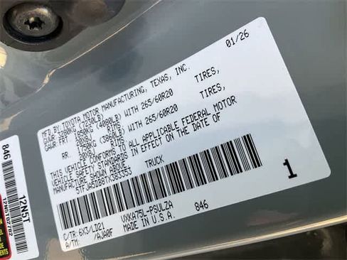 New 2026 Toyota Tundra Limited image 28