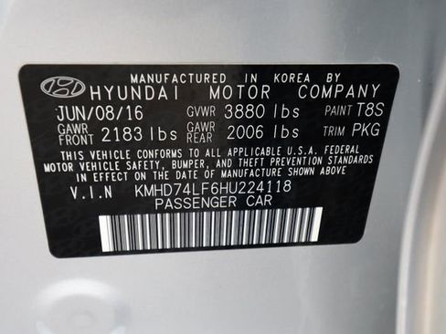 Used 2017 Hyundai Elantra SE FWD image 48