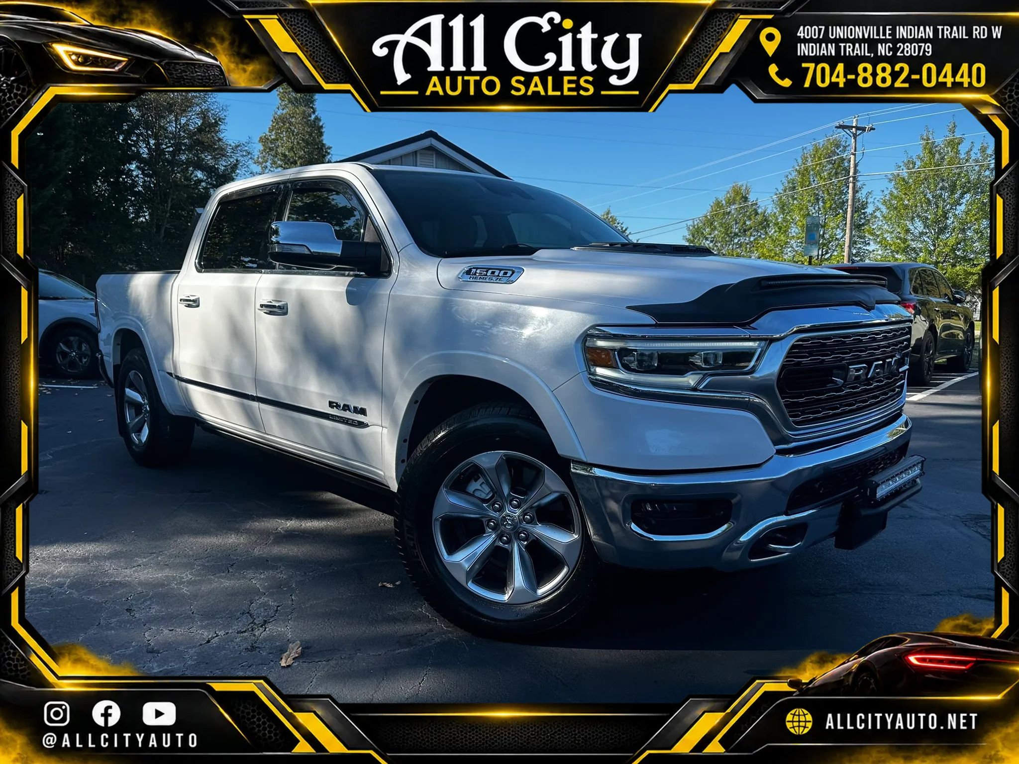Used 2019 RAM 1500 Limited w/ Advanced Safety Group AWD/4WD image 1