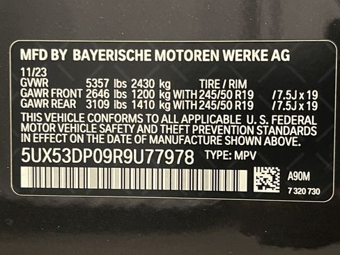 Used 2024 BMW X3 xDrive30i w/ Premium Package AWD/4WD image 25