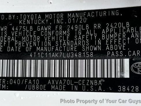 Used 2020 Toyota Camry LE FWD image 27