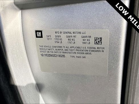 Used 2012 Chevrolet Corvette Coupe w/ Roof Package image 16