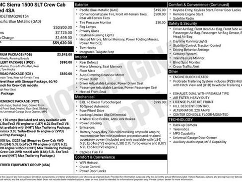 Used 2021 GMC Sierra 1500 SLT w/ SLT Premium Package image 31