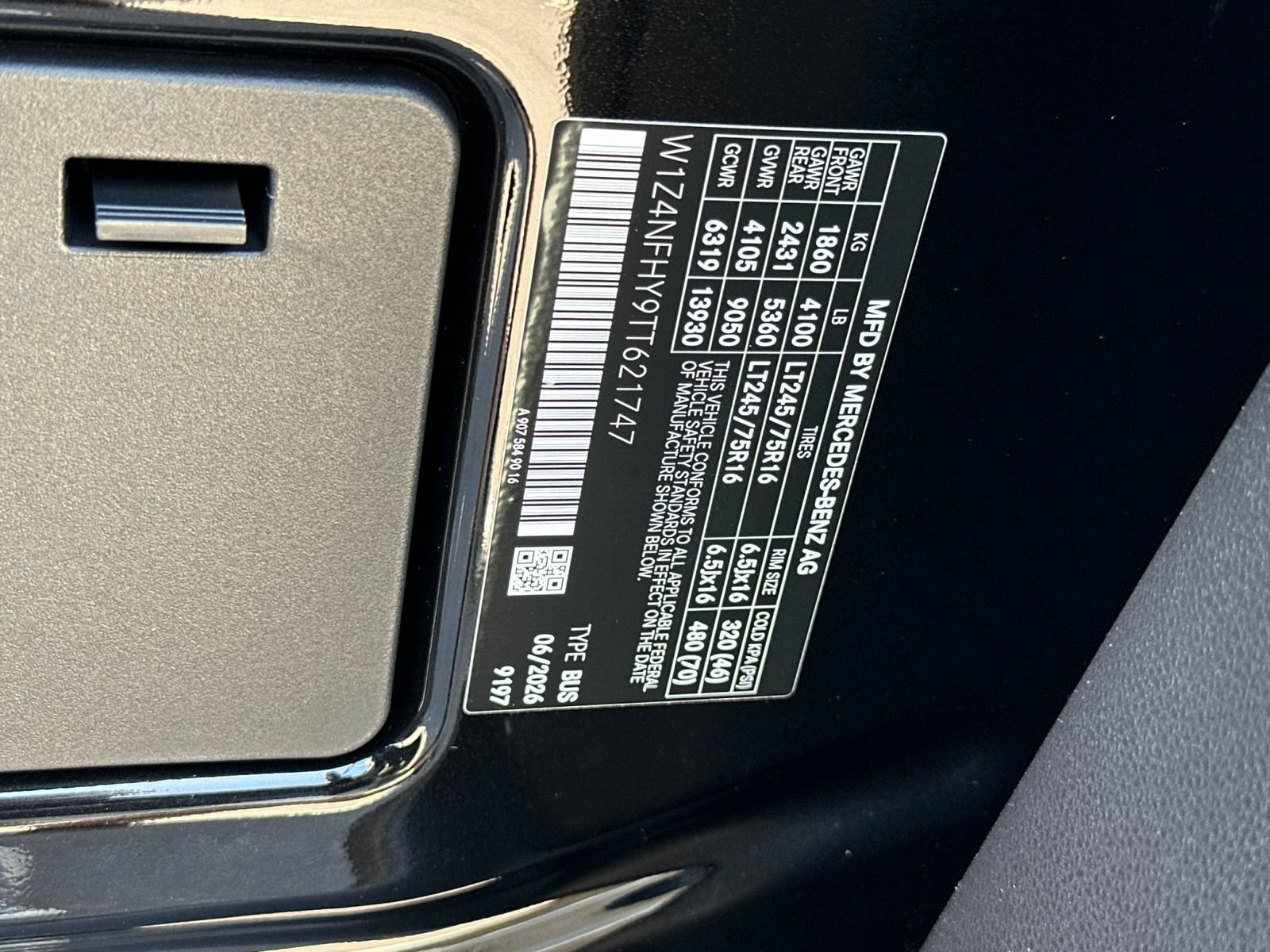 New 2026 Mercedes-Benz Sprinter 2500 image 32