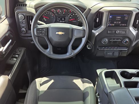 Certified 2024 Chevrolet Silverado 1500 Custom w/ Turbomax Blackout Package AWD/4WD image 11