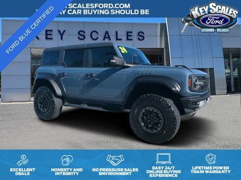 Certified 2024 Ford Bronco Raptor w/ Interior Carbon Fiber Pack 6 AWD/4WD image 1