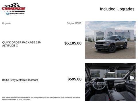 New 2025 Jeep Grand Cherokee L Altitude image 6