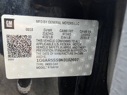Used 2019 Cadillac CTS Luxury RWD image 10