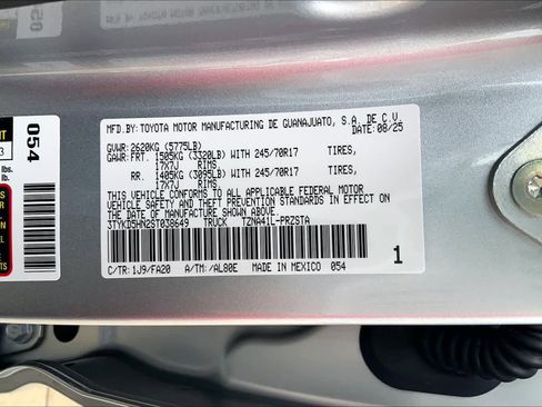 Used 2025 Toyota Tacoma SR RWD image 32