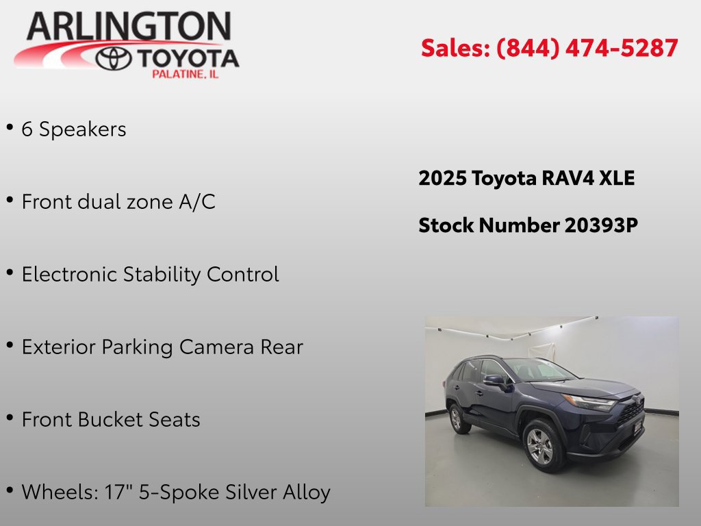 Used 2025 Toyota RAV4 XLE AWD/4WD image 4