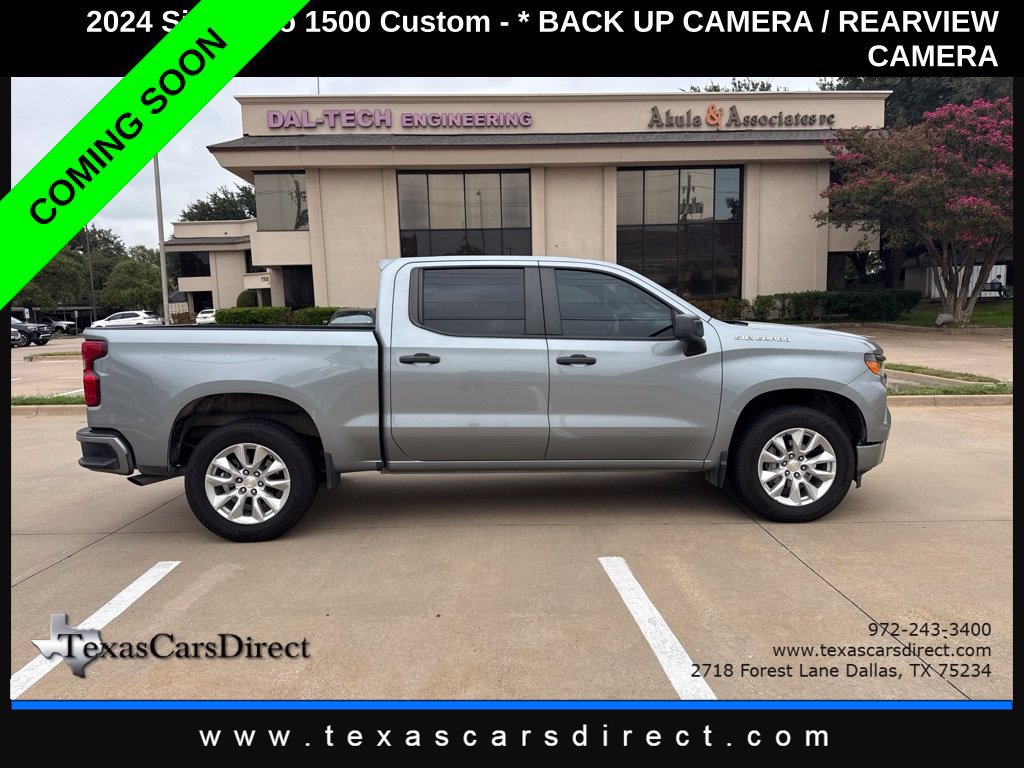 Used 2024 Chevrolet Silverado 1500 Custom RWD image 5