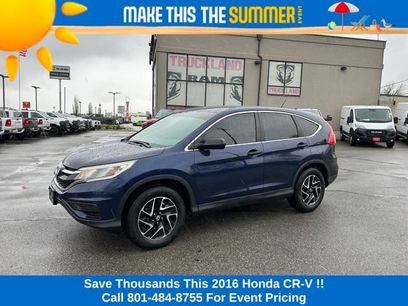 Used 2016 Honda CR-V SE