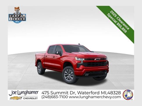 New 2025 Chevrolet Silverado 1500 RST w/ RST All Star Premium Package AWD/4WD image 1