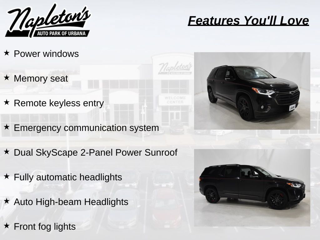 Used 2019 Chevrolet Traverse Premier w/ Redline Edition AWD/4WD image 14