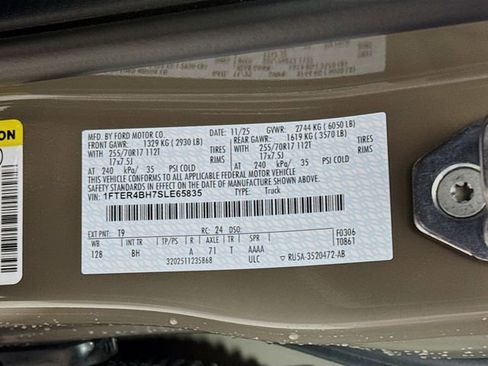 New 2025 Ford Ranger XL image 34