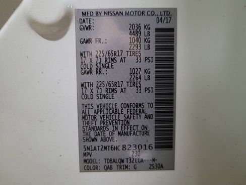 Used 2017 Nissan Rogue SV w/ Midnight Edition Package image 33