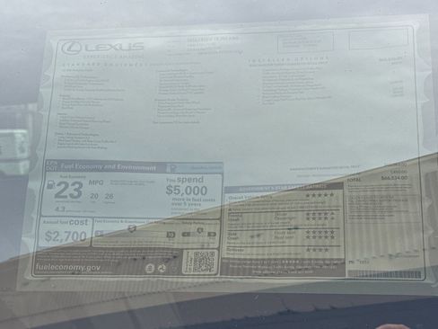 New 2026 Lexus TX 350 AWD image 30