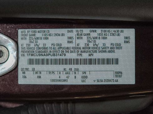 Used 2023 Ford Escape ST-Line Select w/ Tech Pack #2 image 58