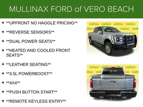 Used 2025 Ford F150 Lariat w/ Equipment Group 502A High image 11