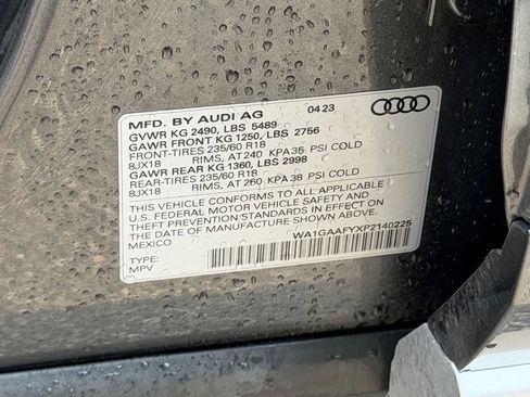 Certified 2023 Audi Q5 2.0T Premium w/ Convenience Package AWD/4WD image 28