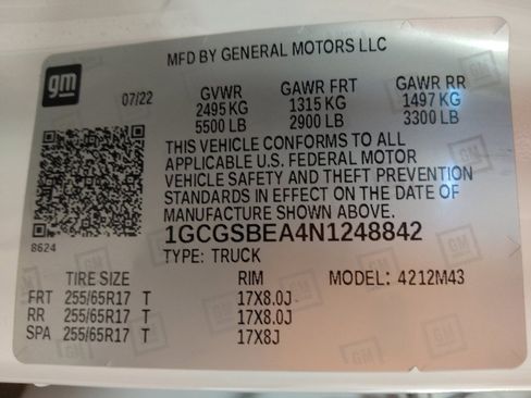 Used 2022 Chevrolet Colorado W/T w/ WT Convenience Package image 33