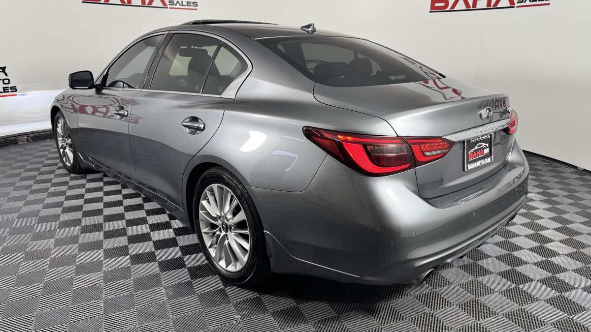Used 2021 INFINITI Q50 Luxe w/ Seat & Sound Package RWD image 6