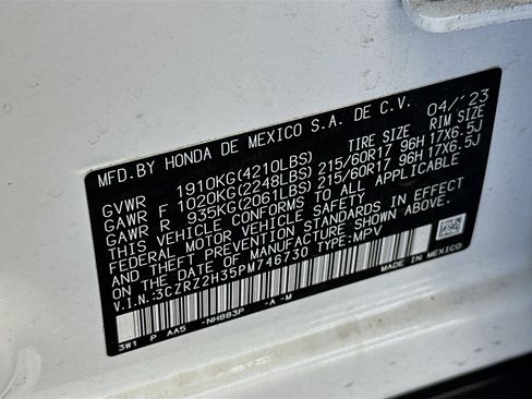 Used 2023 Honda HR-V LX image 12