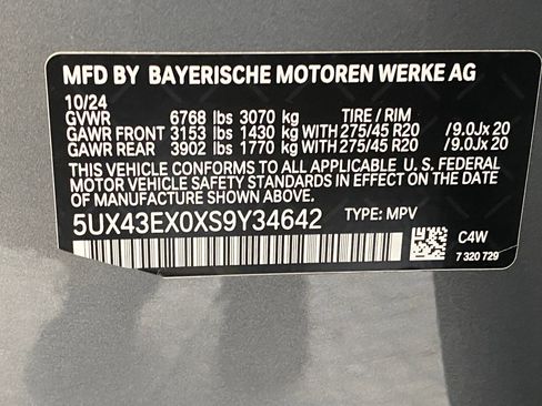 Certified 2025 BMW X6 M60i w/ Dynamic Handling Package image 21