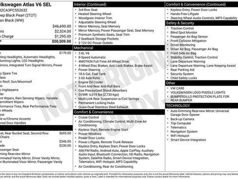Certified 2023 Volkswagen Atlas SEL AWD/4WD image 12
