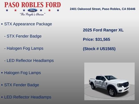 Used 2025 Ford Ranger XL RWD image 5