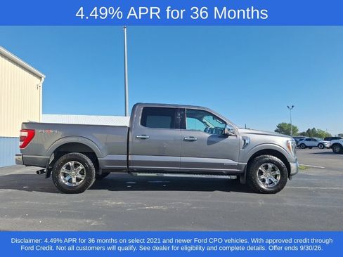 Used 2021 Ford F150 Lariat w/ Equipment Group 502A High AWD/4WD image 3