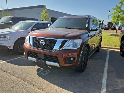 Used 2017 Nissan Armada Platinum w/ Interior Lighting Package AWD/4WD image 1