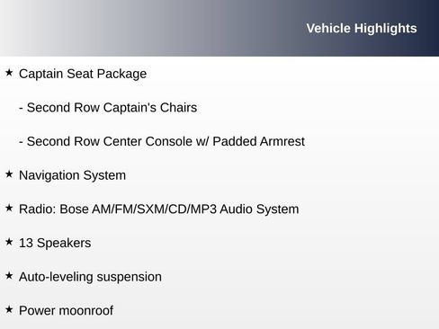 Used 2017 Nissan Armada Platinum w/ Captain Seat Package RWD image 8
