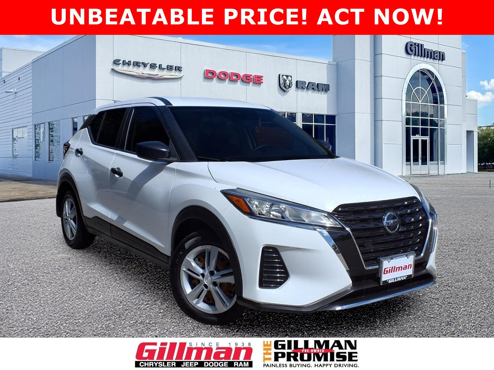 Used 2021 Nissan Kicks S FWD image 1