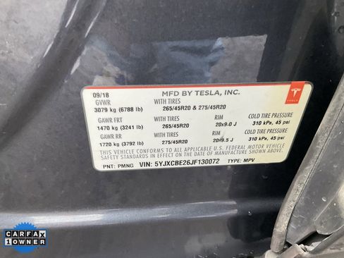 Used 2018 Tesla Model X 100D image 22