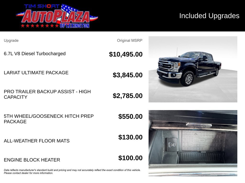 Used 2022 Ford F250 Lariat w/ Lariat Ultimate Package AWD/4WD image 22