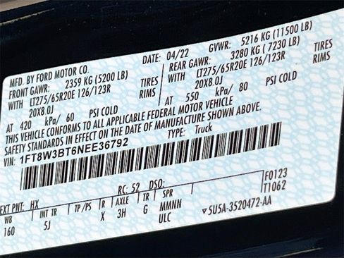 Used 2022 Ford F350 Lariat w/ Chrome Package image 32