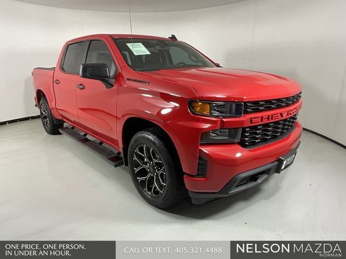 Used 2022 Chevrolet Silverado 1500 Custom w/ LPO, Dark Essentials Package image 1