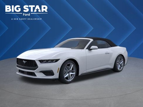 New 2025 Ford Mustang Convertible image 1