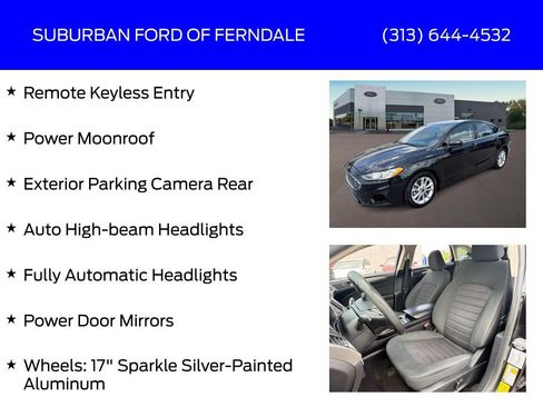 Used 2020 Ford Fusion SE FWD image 9